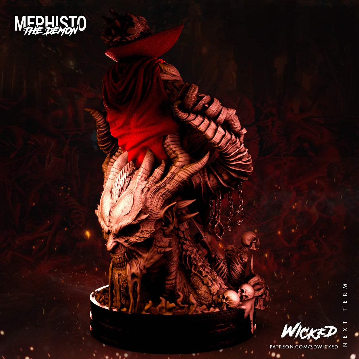 Mephisto Statue