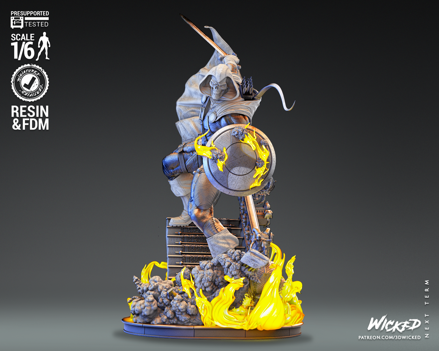 Taskmaster Statue
