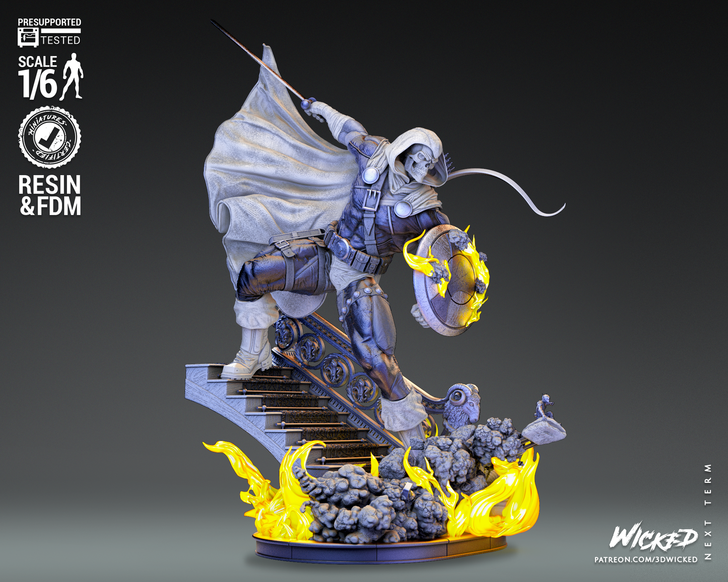 Taskmaster Statue