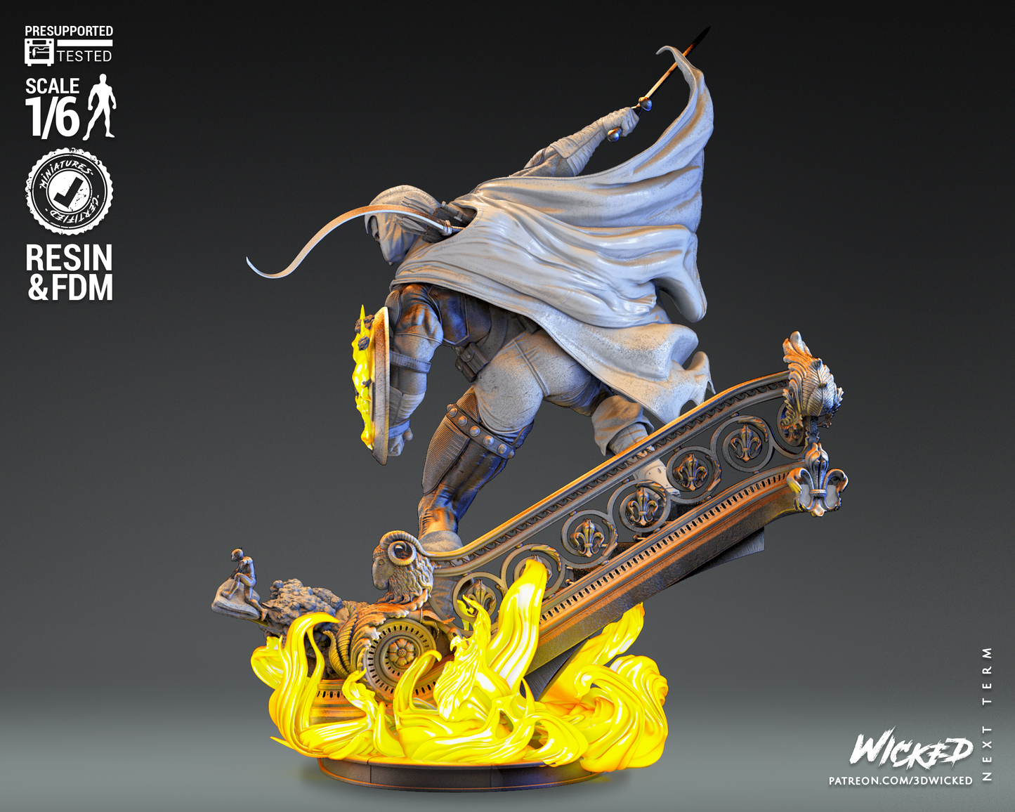 Taskmaster Statue