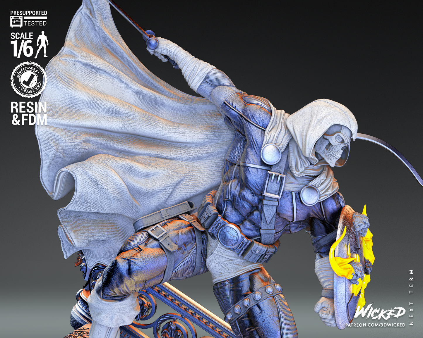 Taskmaster Statue