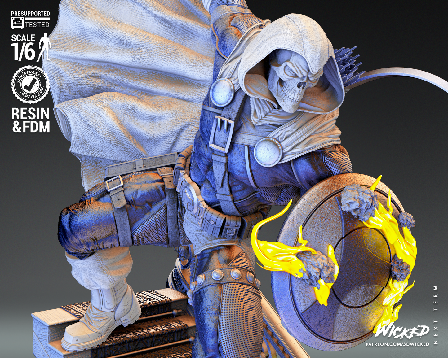 Taskmaster Statue