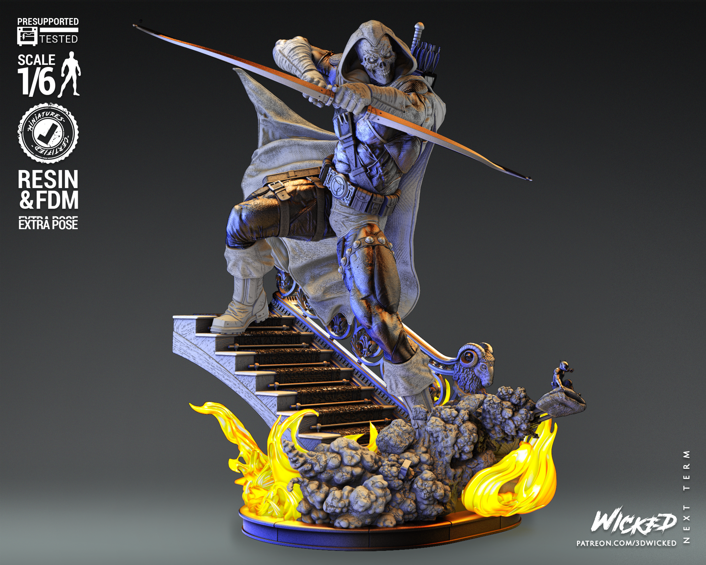 Taskmaster Statue