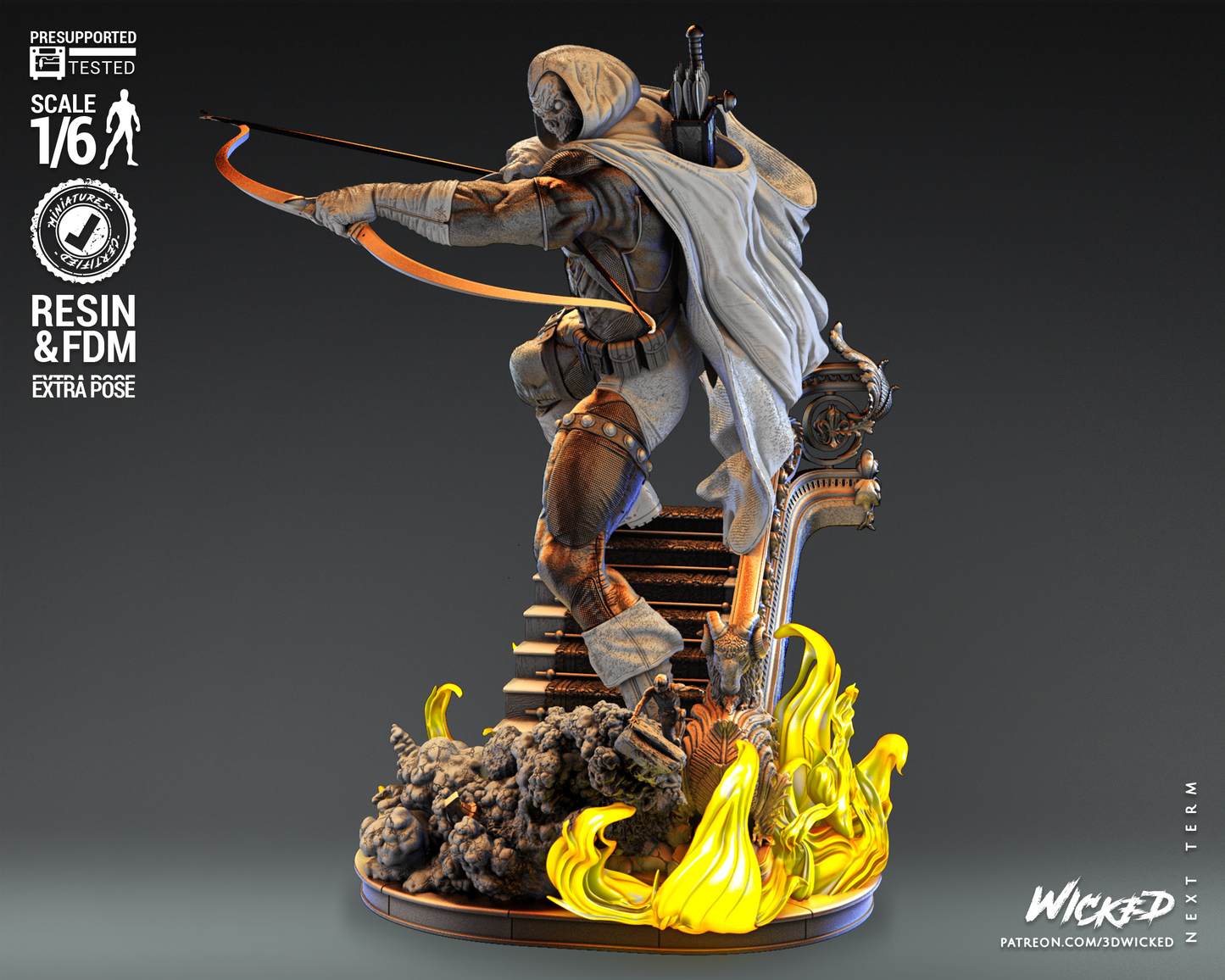 Taskmaster Statue
