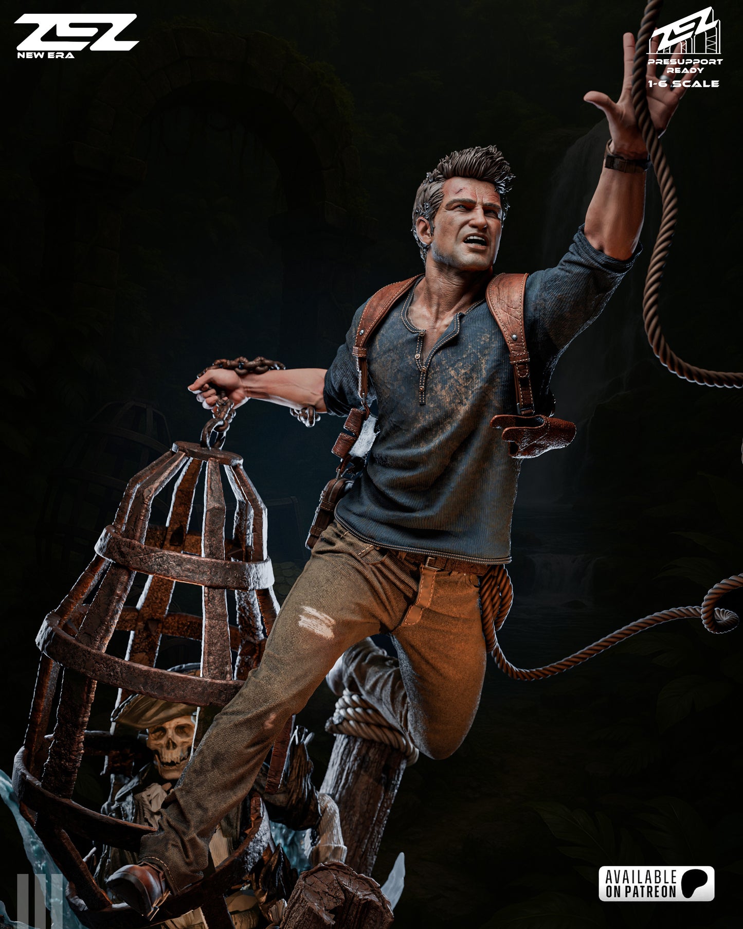 Nathan Drake Statue