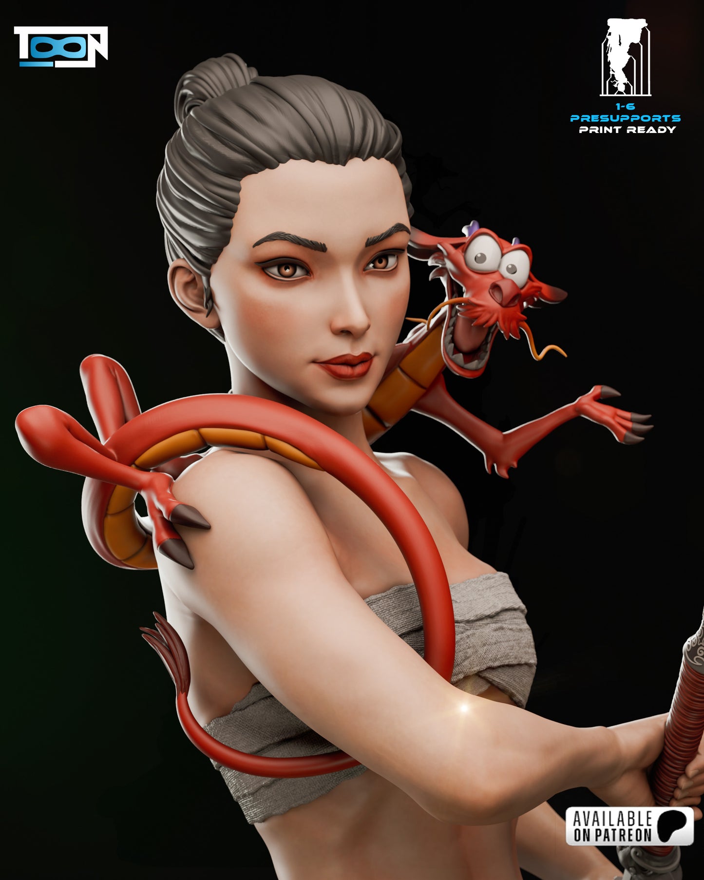 Mulan Statue
