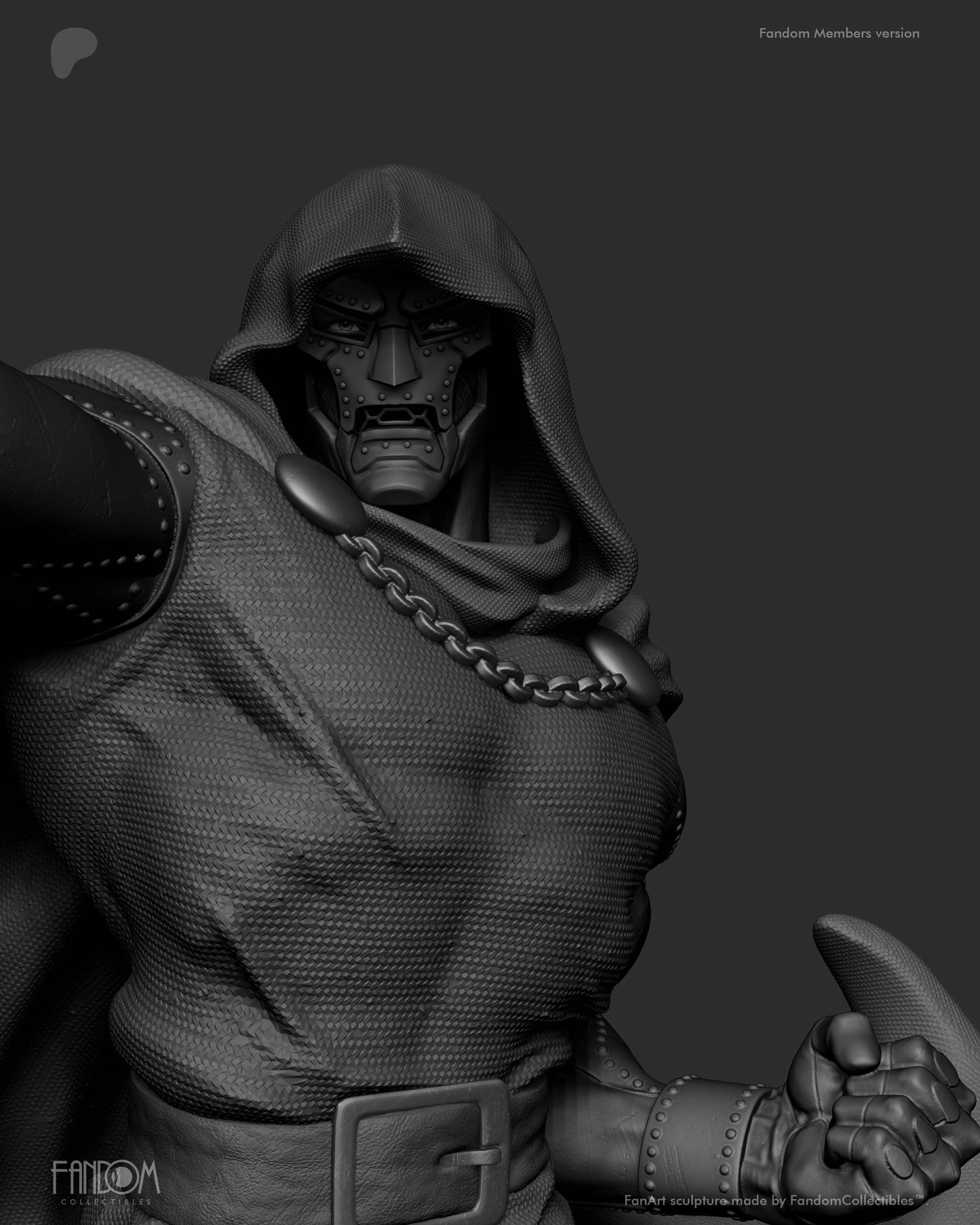 Dr. Doom Statue