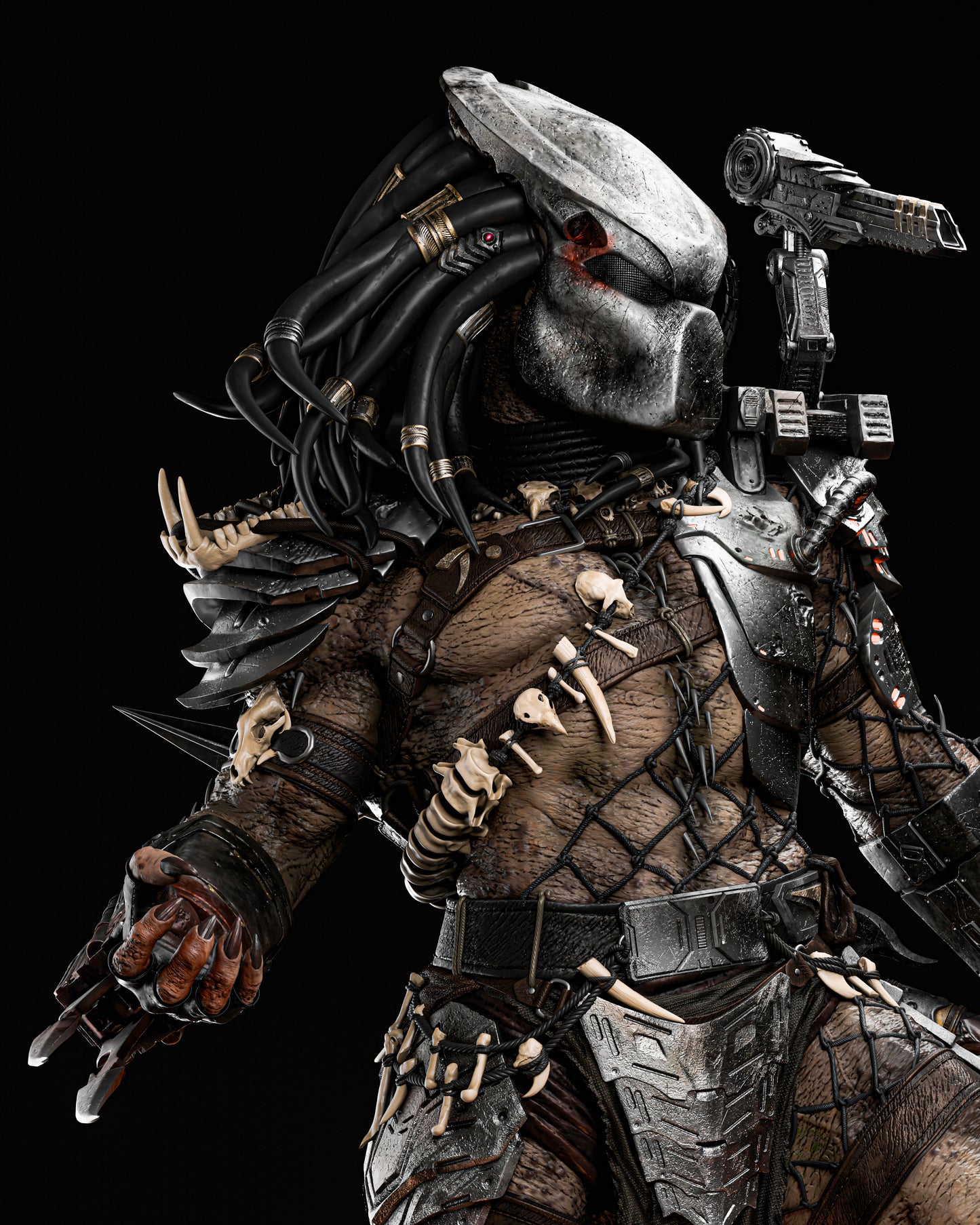 Predator Statue