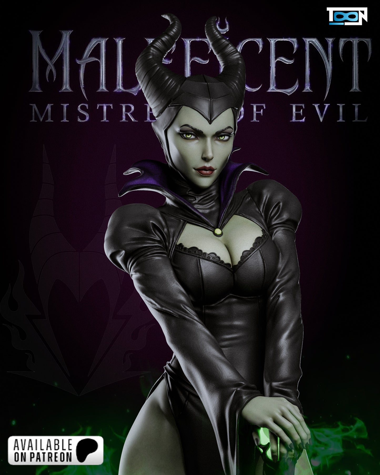 Maleficent Statue