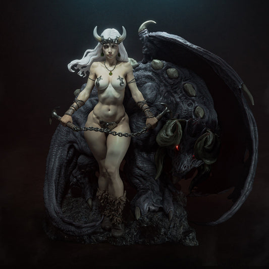 Demon Queen Statue