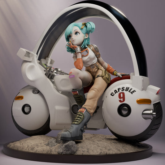Bulma Statue