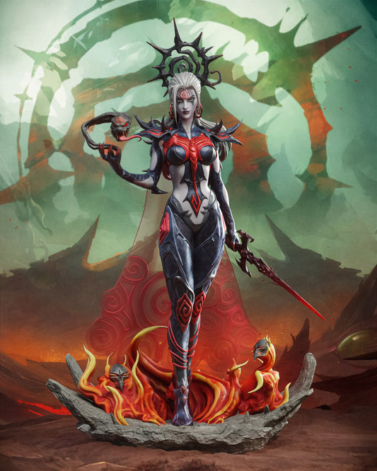 Hela Statue 3D-Printed Kit