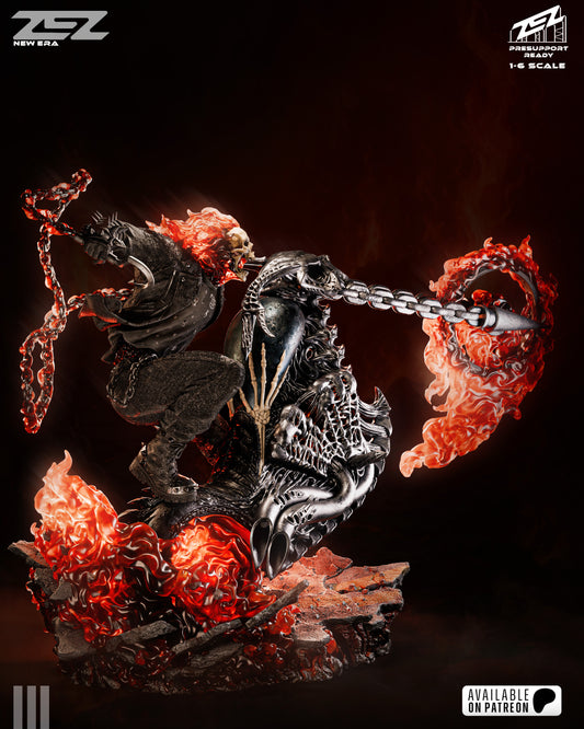 Ghost Rider Statue