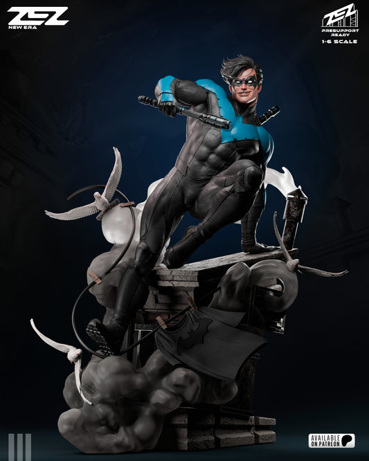 Nightwing Statue