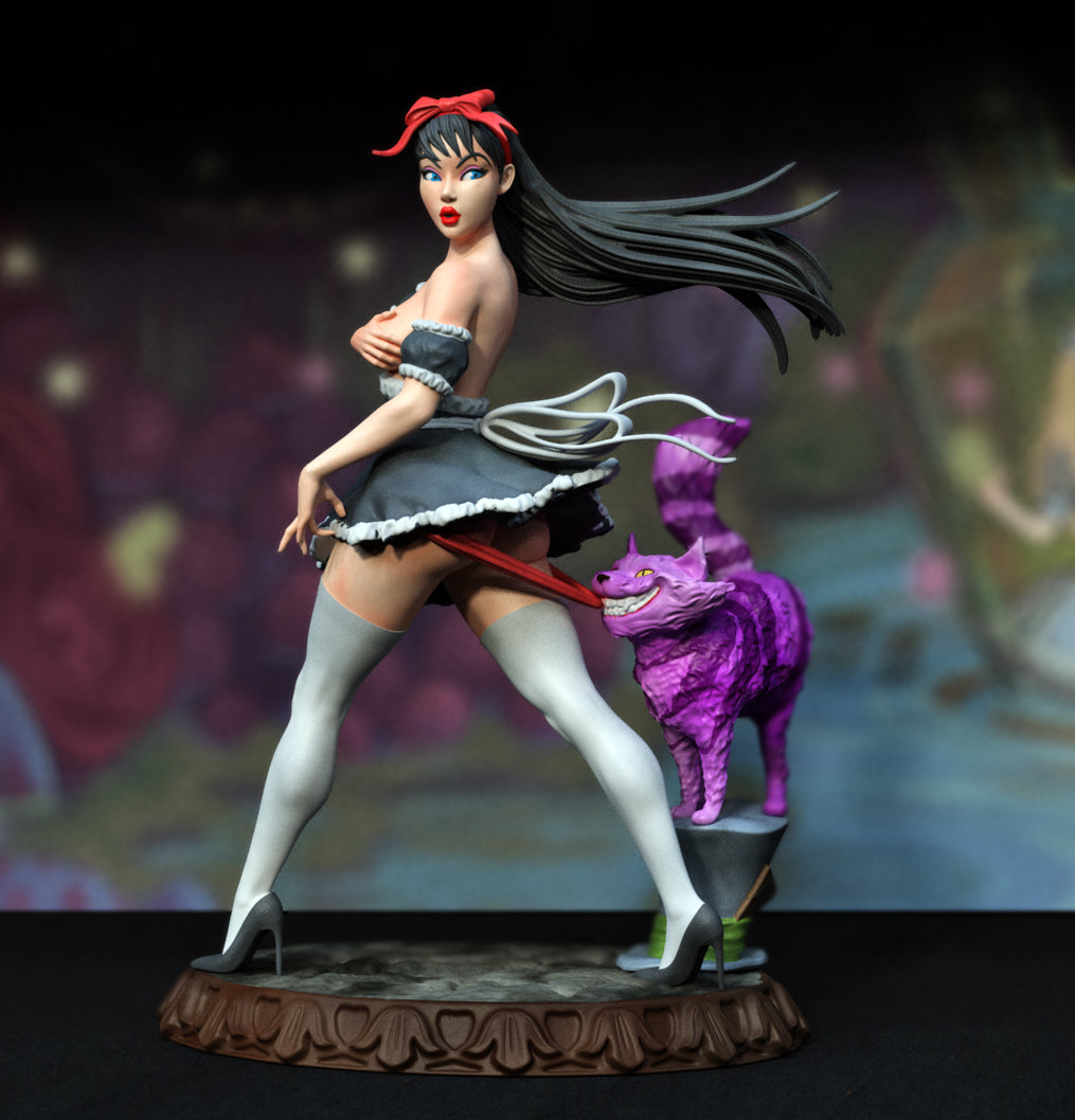 Alice Statue 3D-Printed Kit