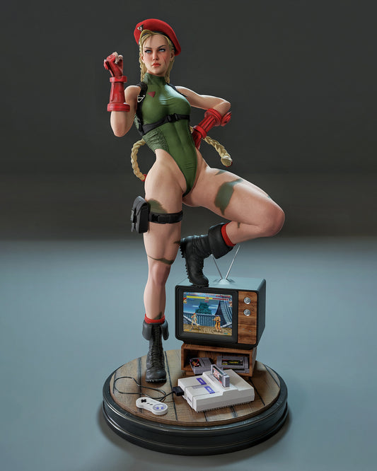 Cammy Statue 3D-Printed Kit
