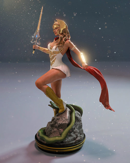 Princess Of Power Statue 3D-Printed Kit