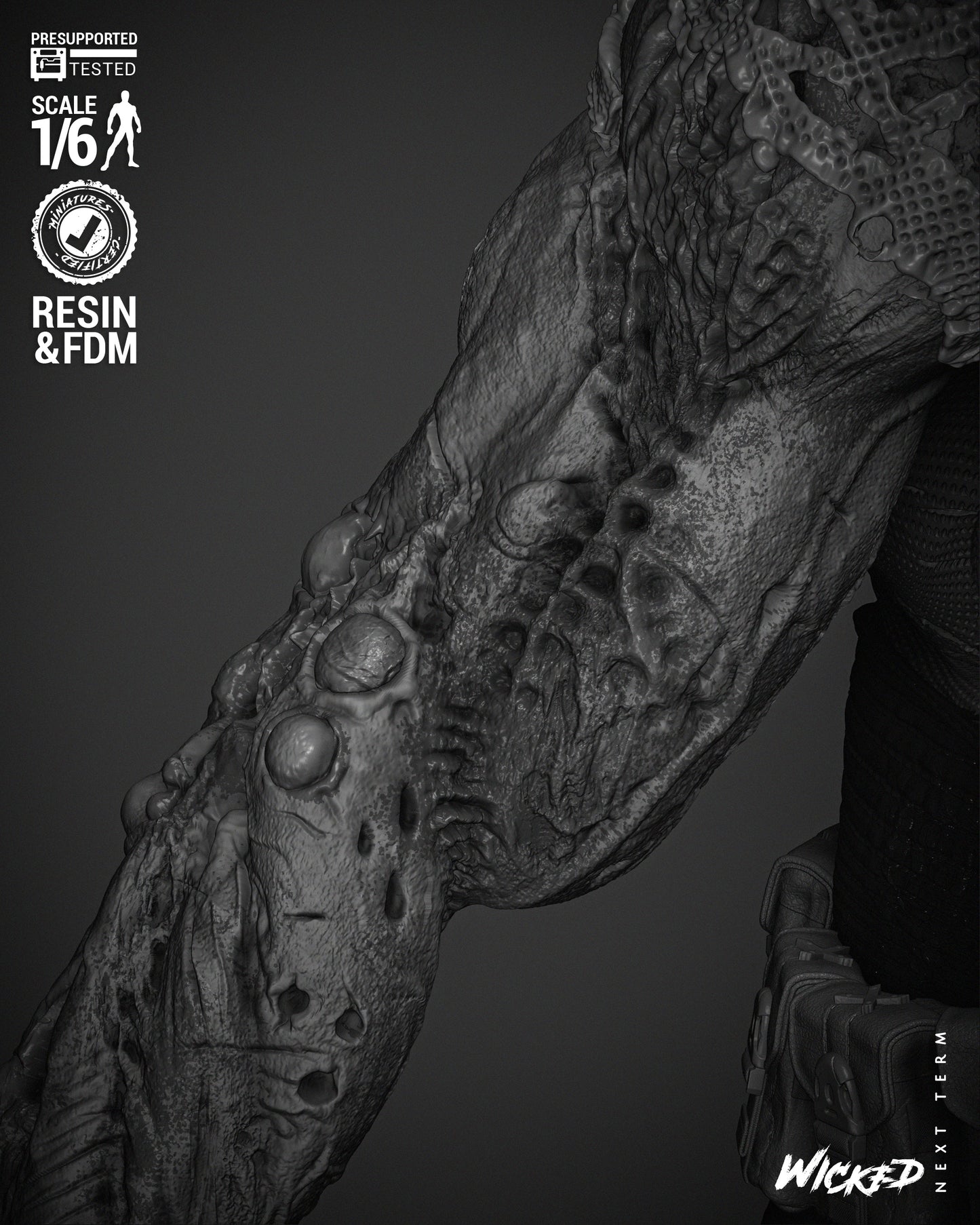 Cyclops Zombie Statue