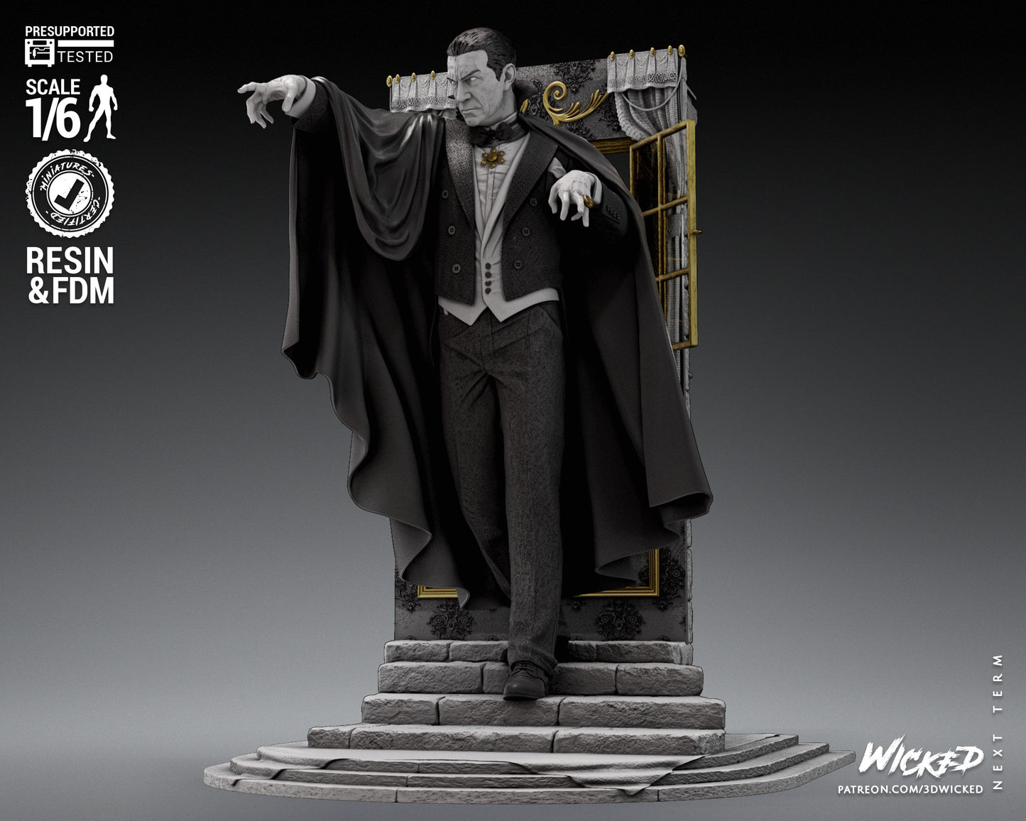 Dracula (1931 Bela Lugosi) Statue