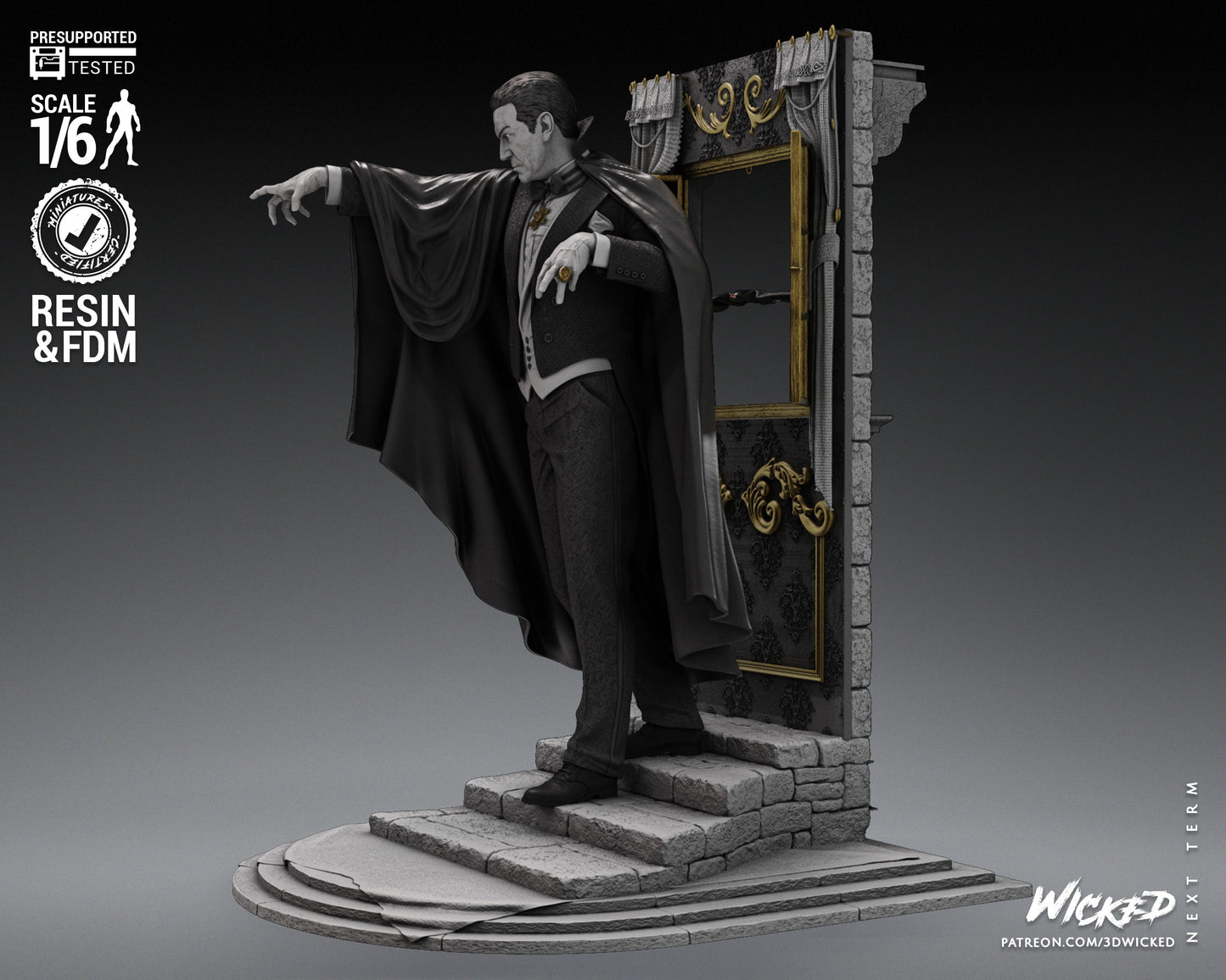 Dracula (1931 Bela Lugosi) Statue