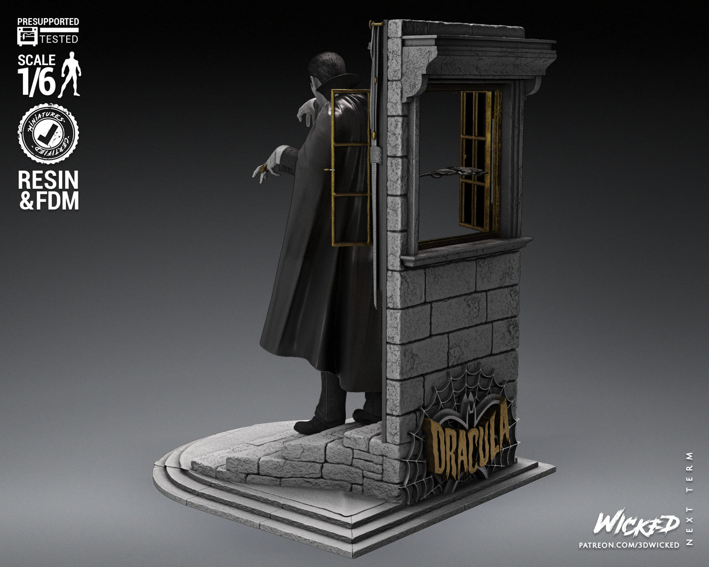 Dracula (1931 Bela Lugosi) Statue