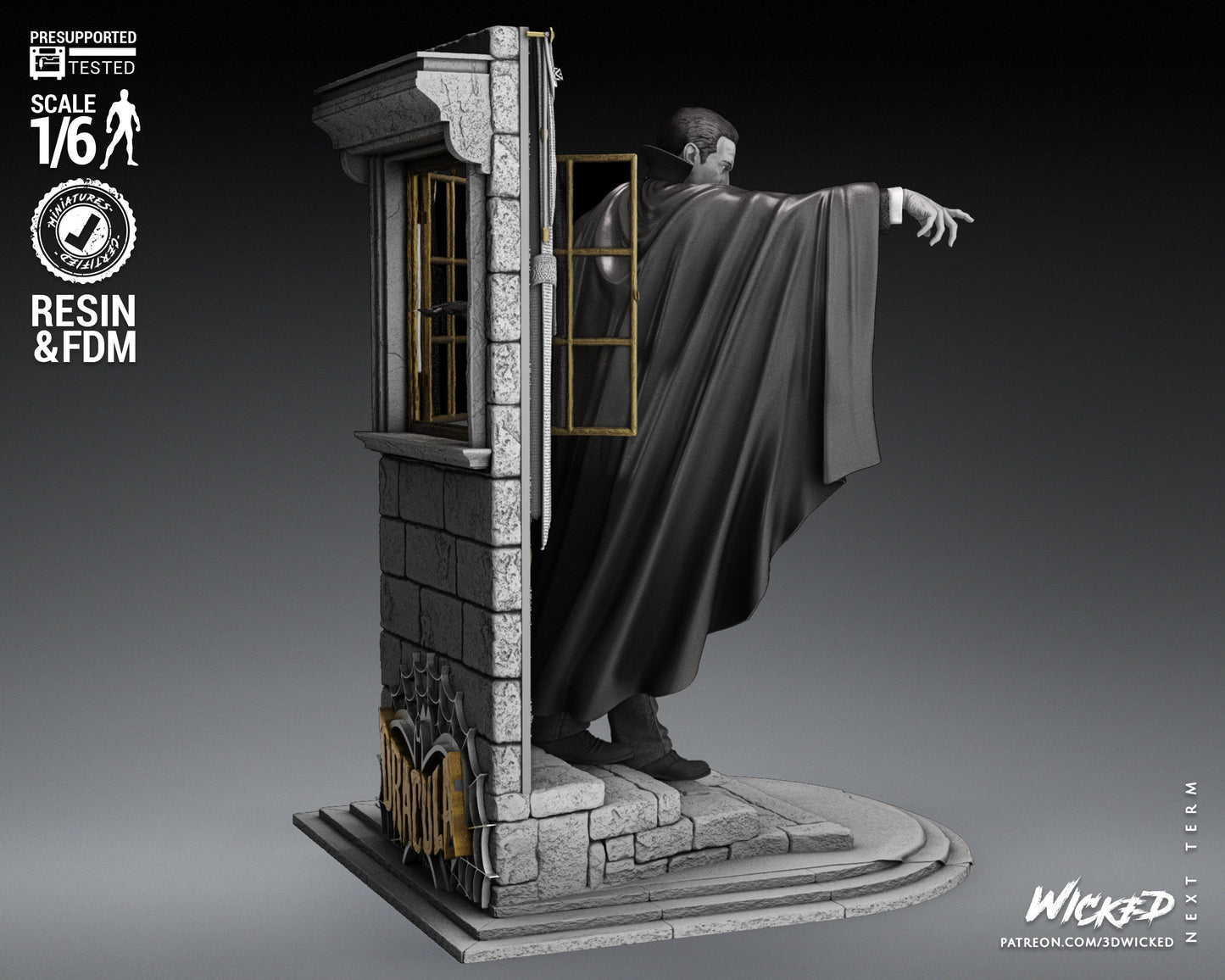 Dracula (1931 Bela Lugosi) Statue