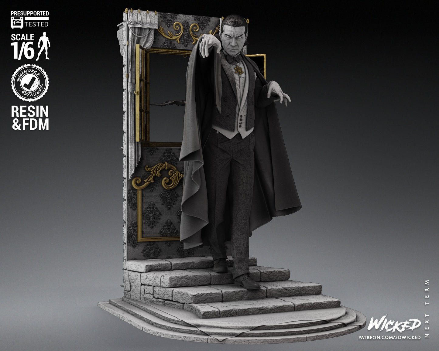Dracula (1931 Bela Lugosi) Statue
