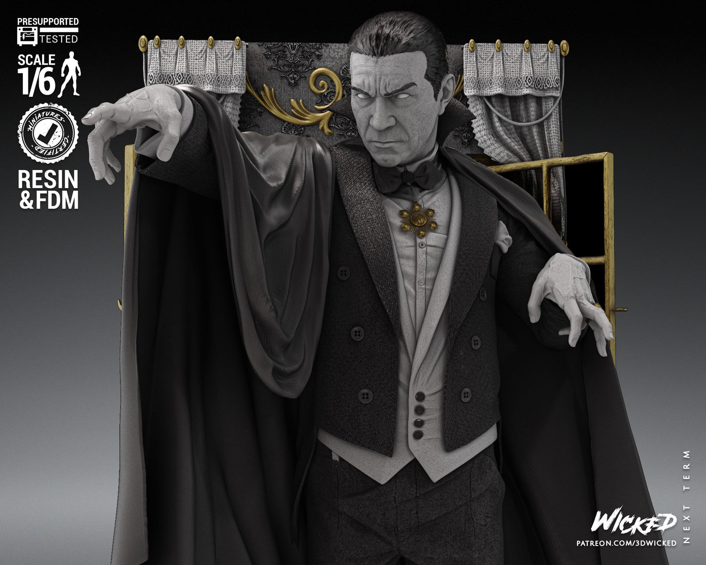 Dracula (1931 Bela Lugosi) Statue