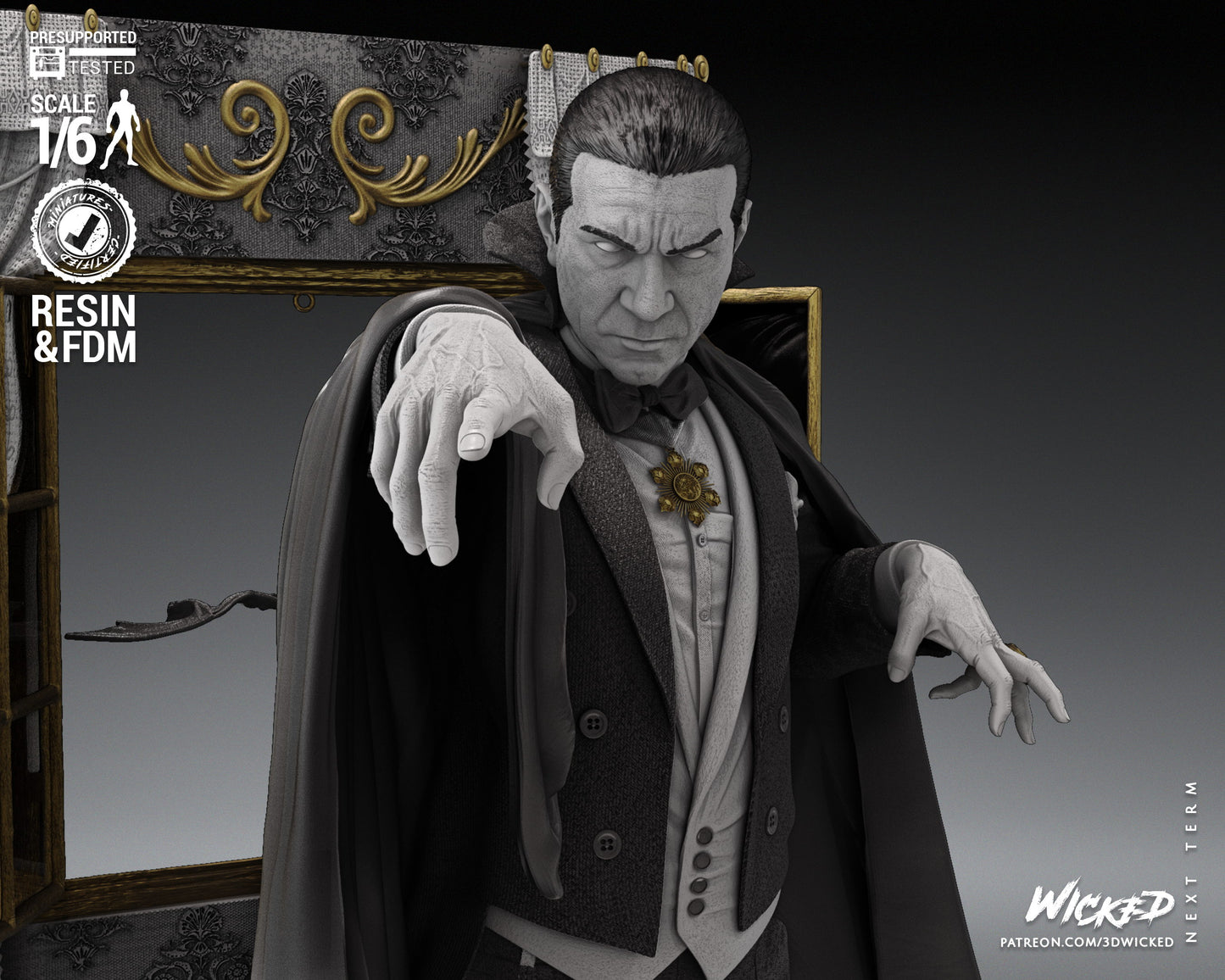 Dracula (1931 Bela Lugosi) Statue