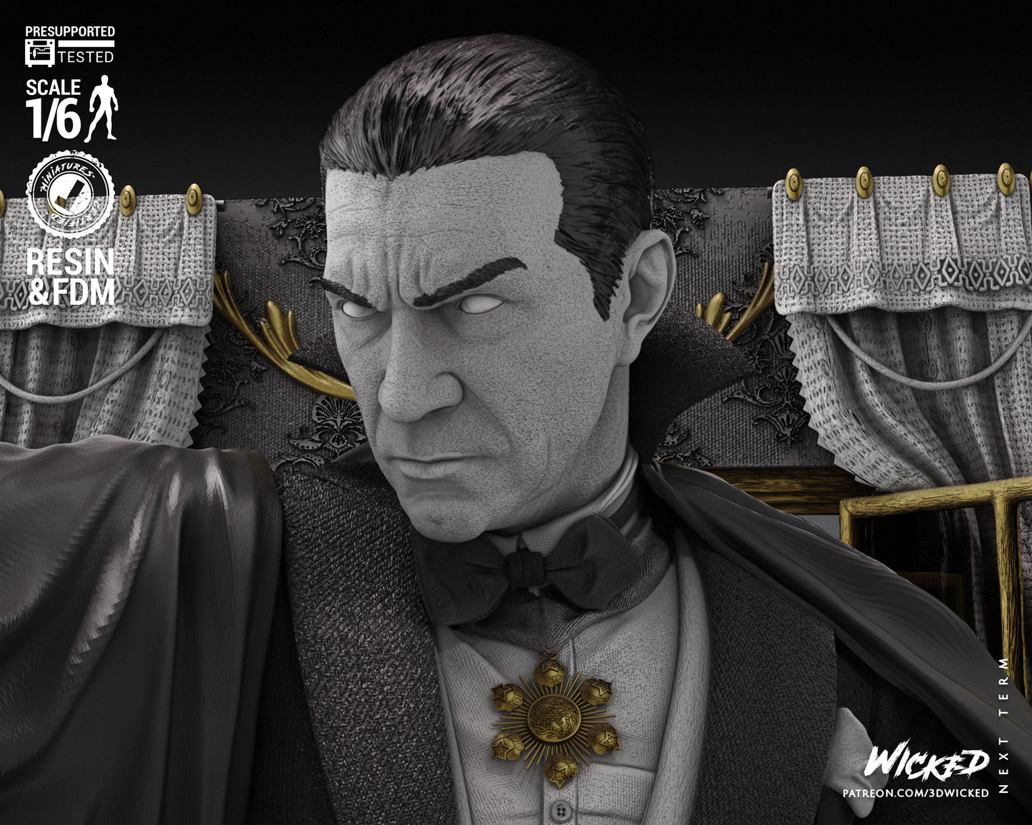 Dracula (1931 Bela Lugosi) Statue