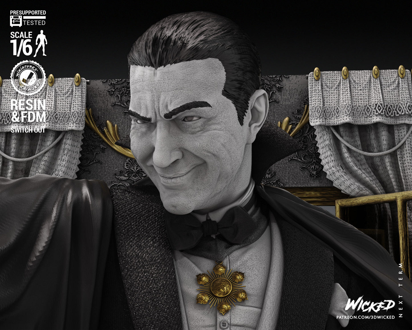 Dracula (1931 Bela Lugosi) Statue