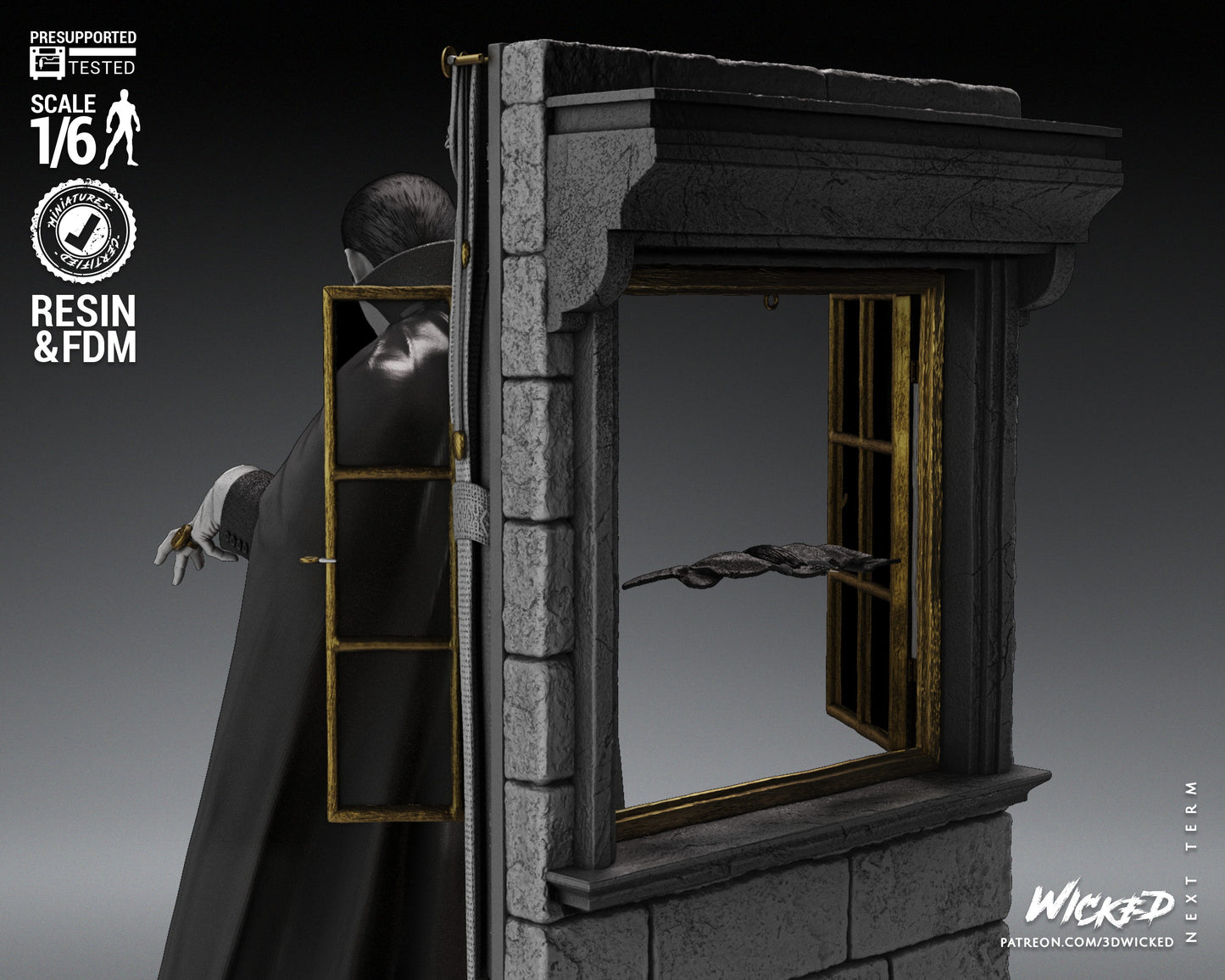 Dracula (1931 Bela Lugosi) Statue