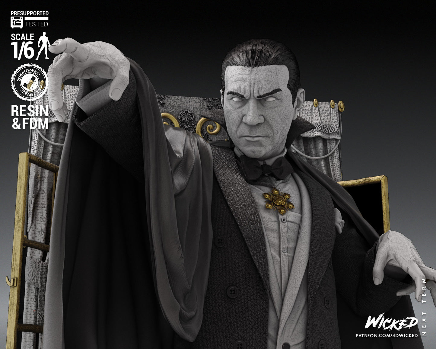 Dracula (1931 Bela Lugosi) Statue