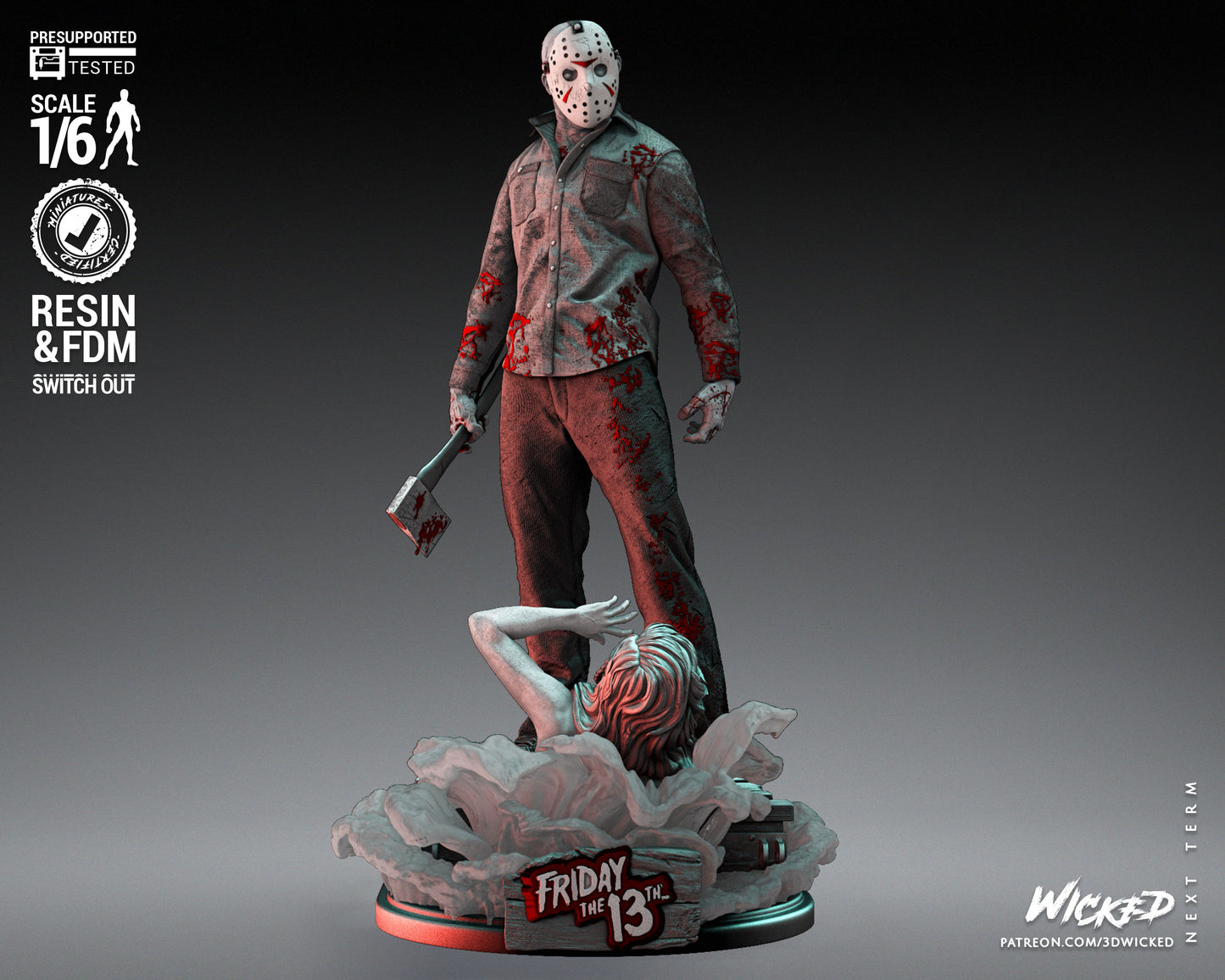 Jason Voorhees (Friday The 13th) Statue