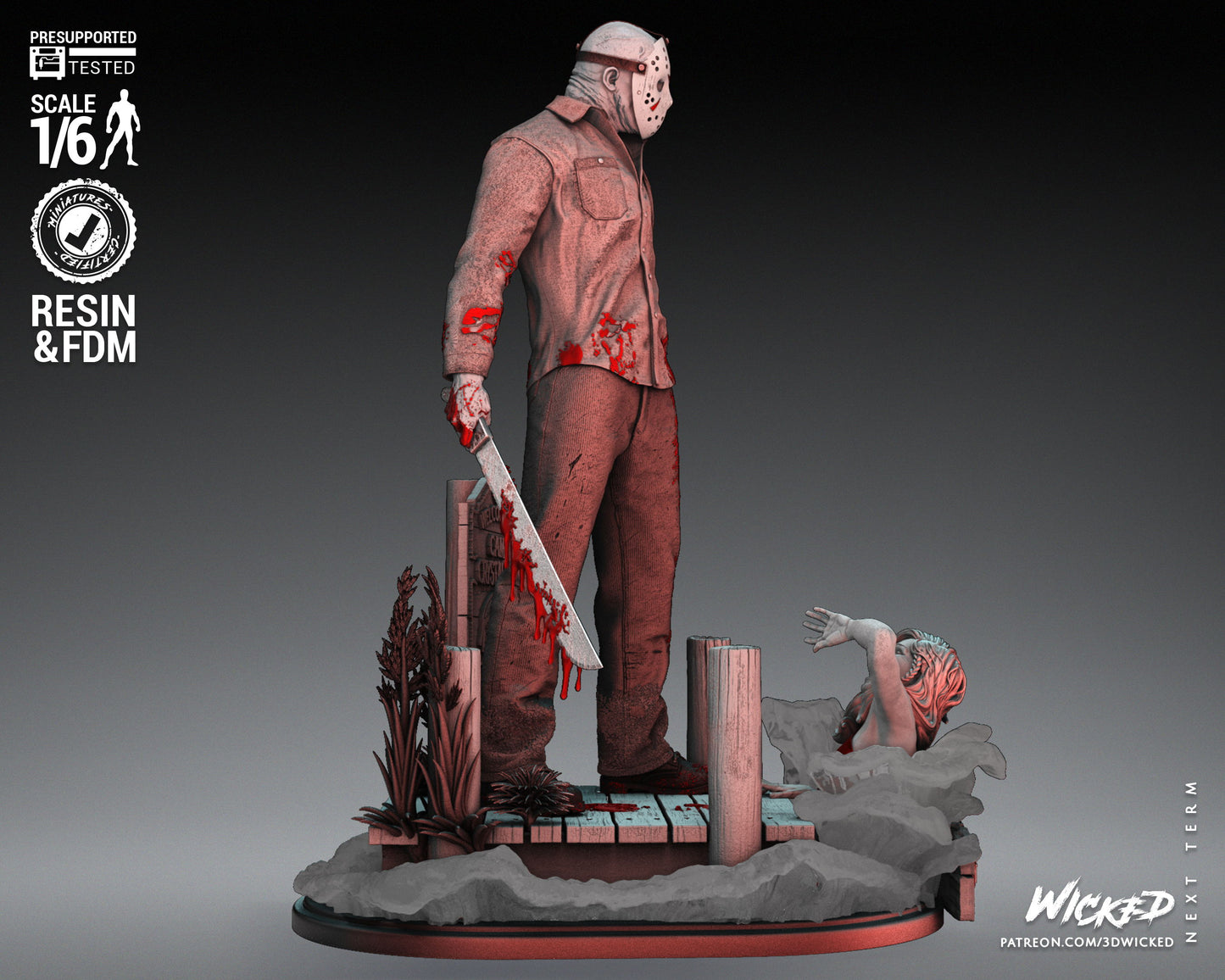 Jason Voorhees (Friday The 13th) Statue