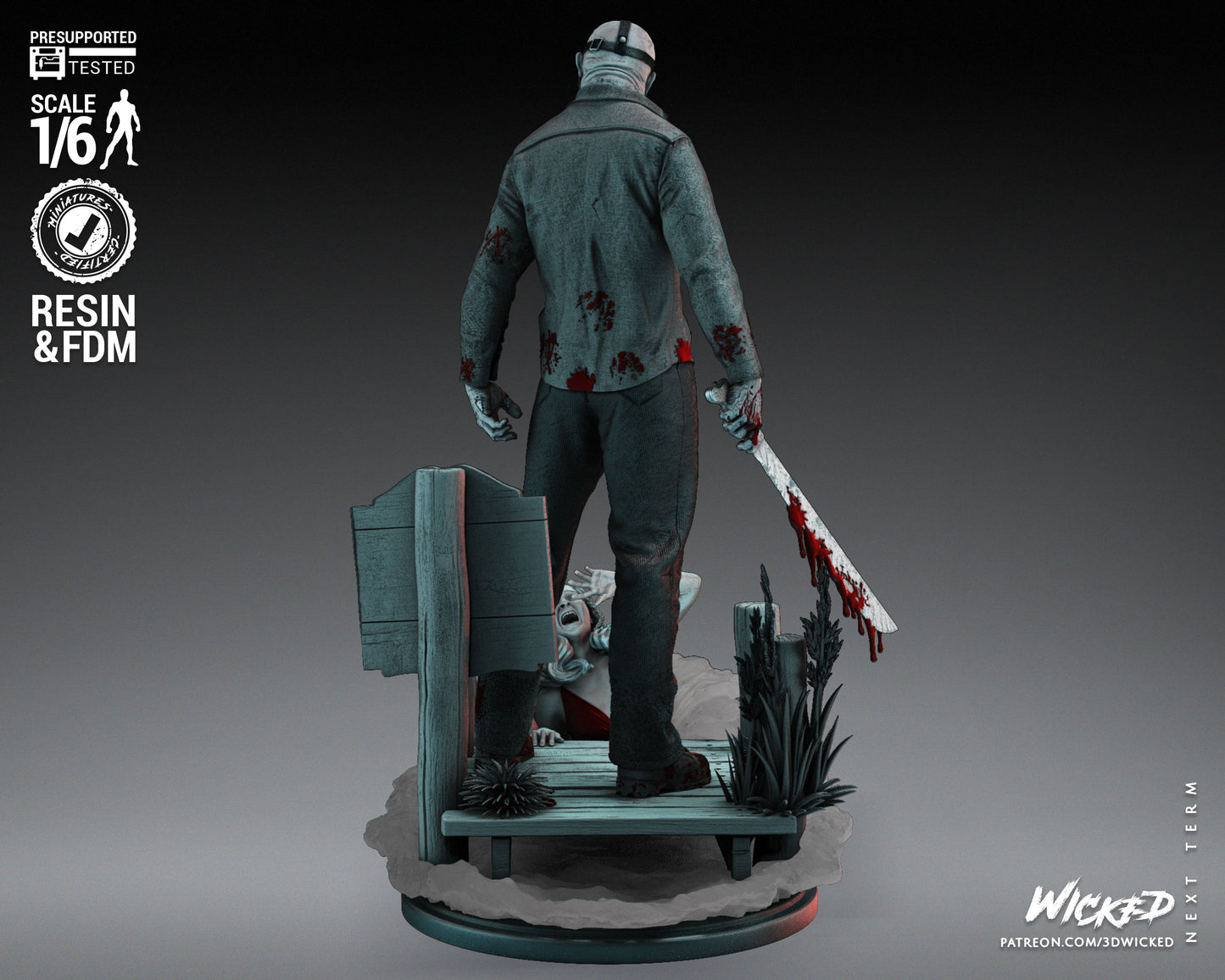 Jason Voorhees (Friday The 13th) Statue