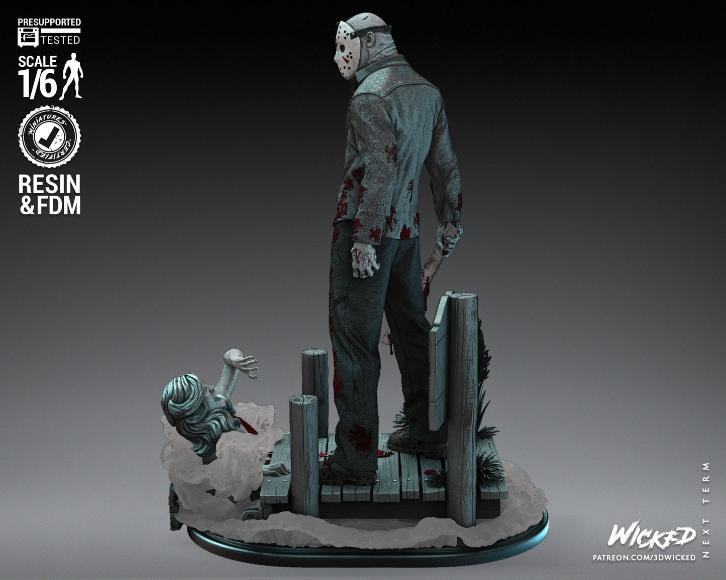 Jason Voorhees (Friday The 13th) Statue