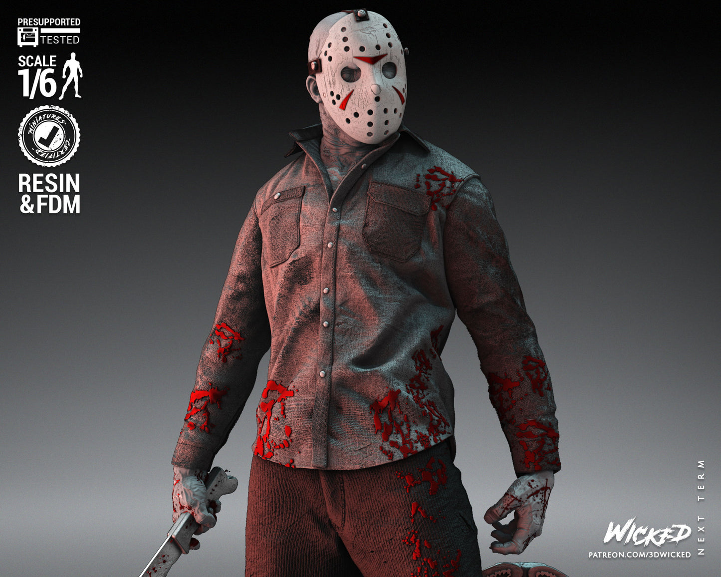 Jason Voorhees (Friday The 13th) Statue
