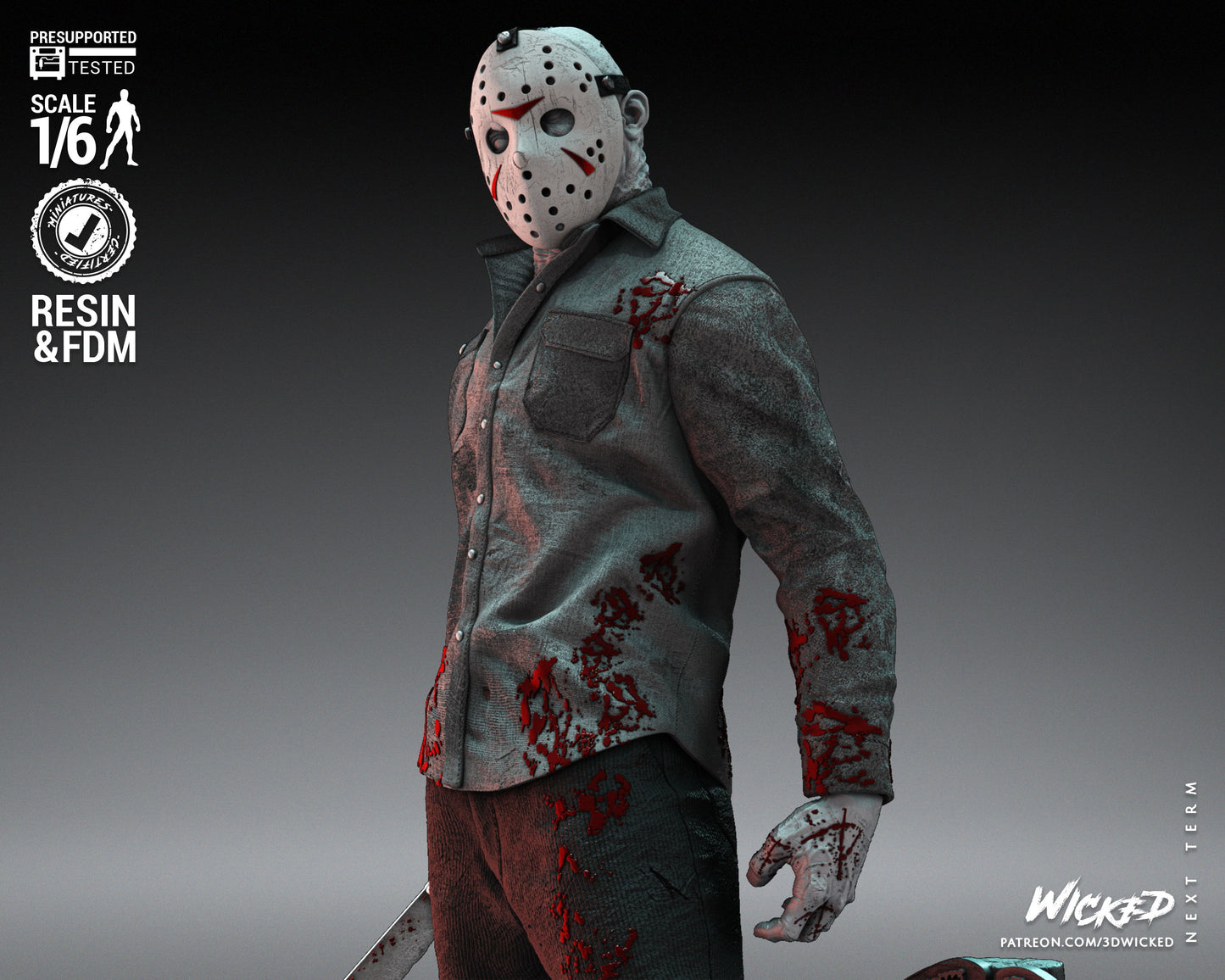 Jason Voorhees (Friday The 13th) Statue