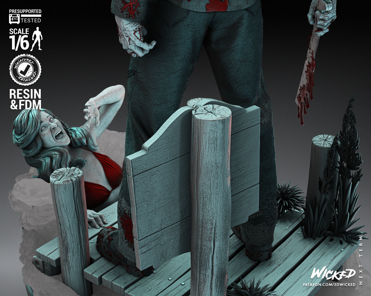 Jason Voorhees (Friday The 13th) Statue
