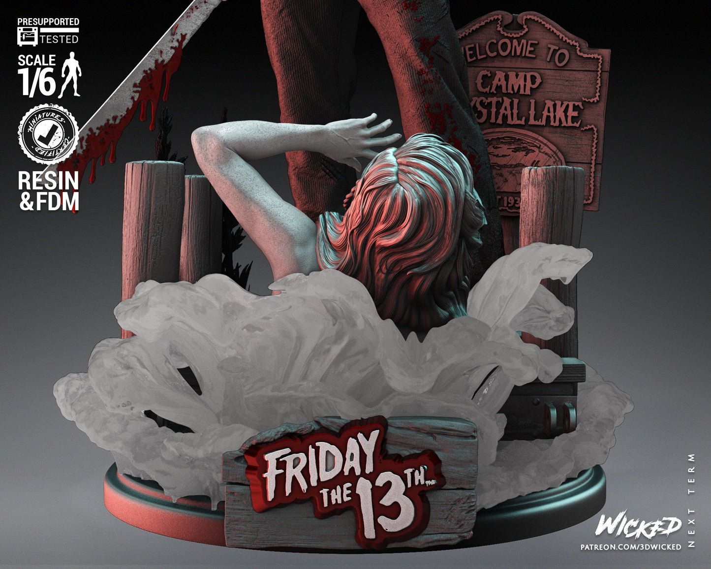 Jason Voorhees (Friday The 13th) Statue