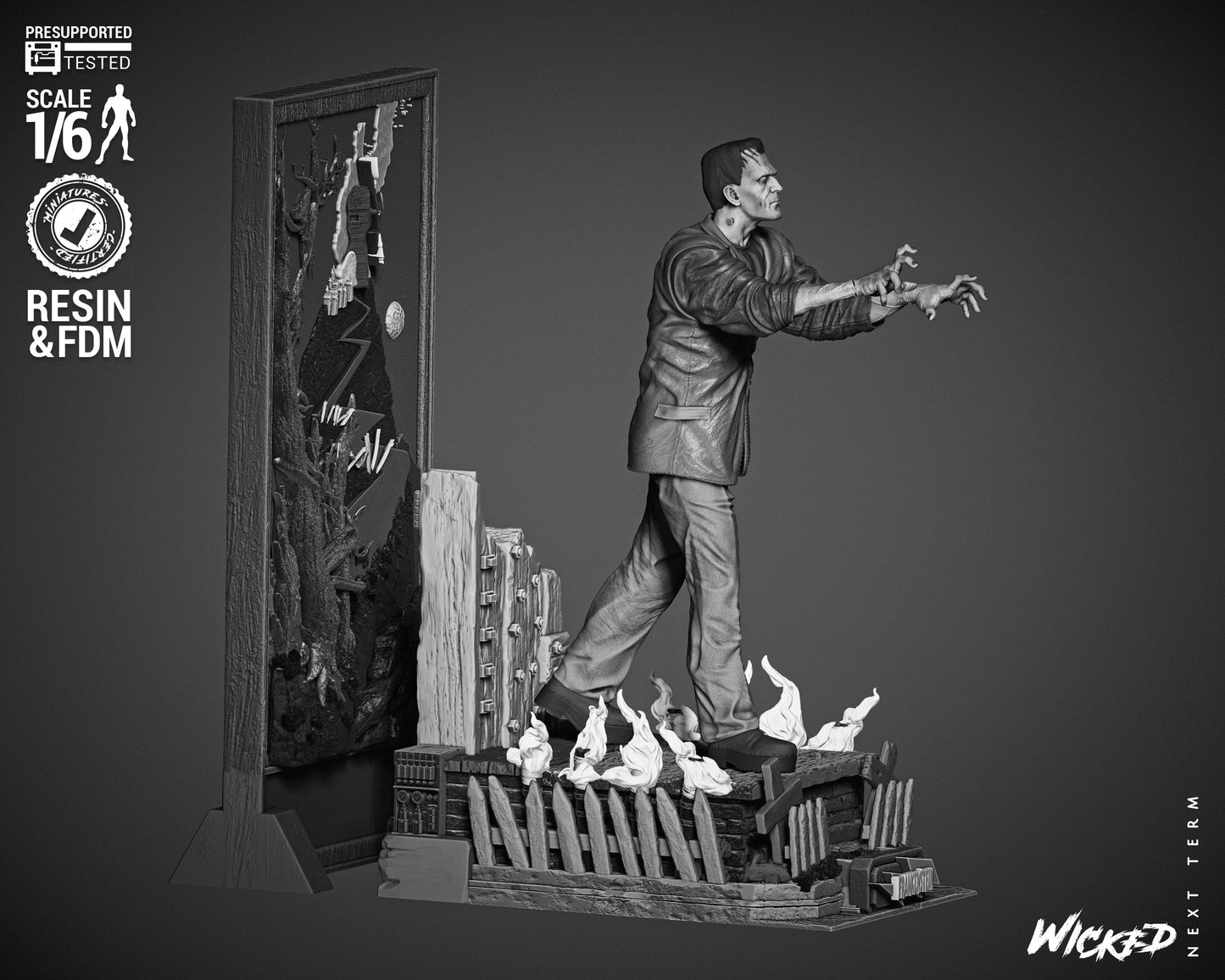 Frankenstein's Monster Statue
