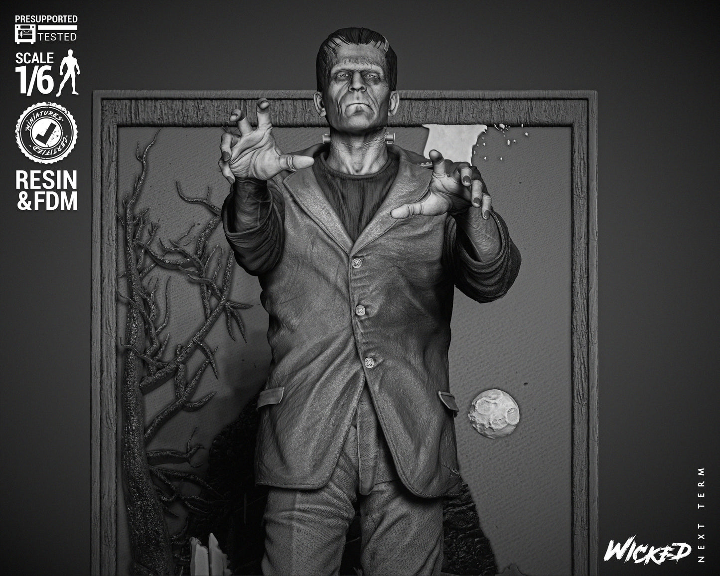 Frankenstein's Monster Statue