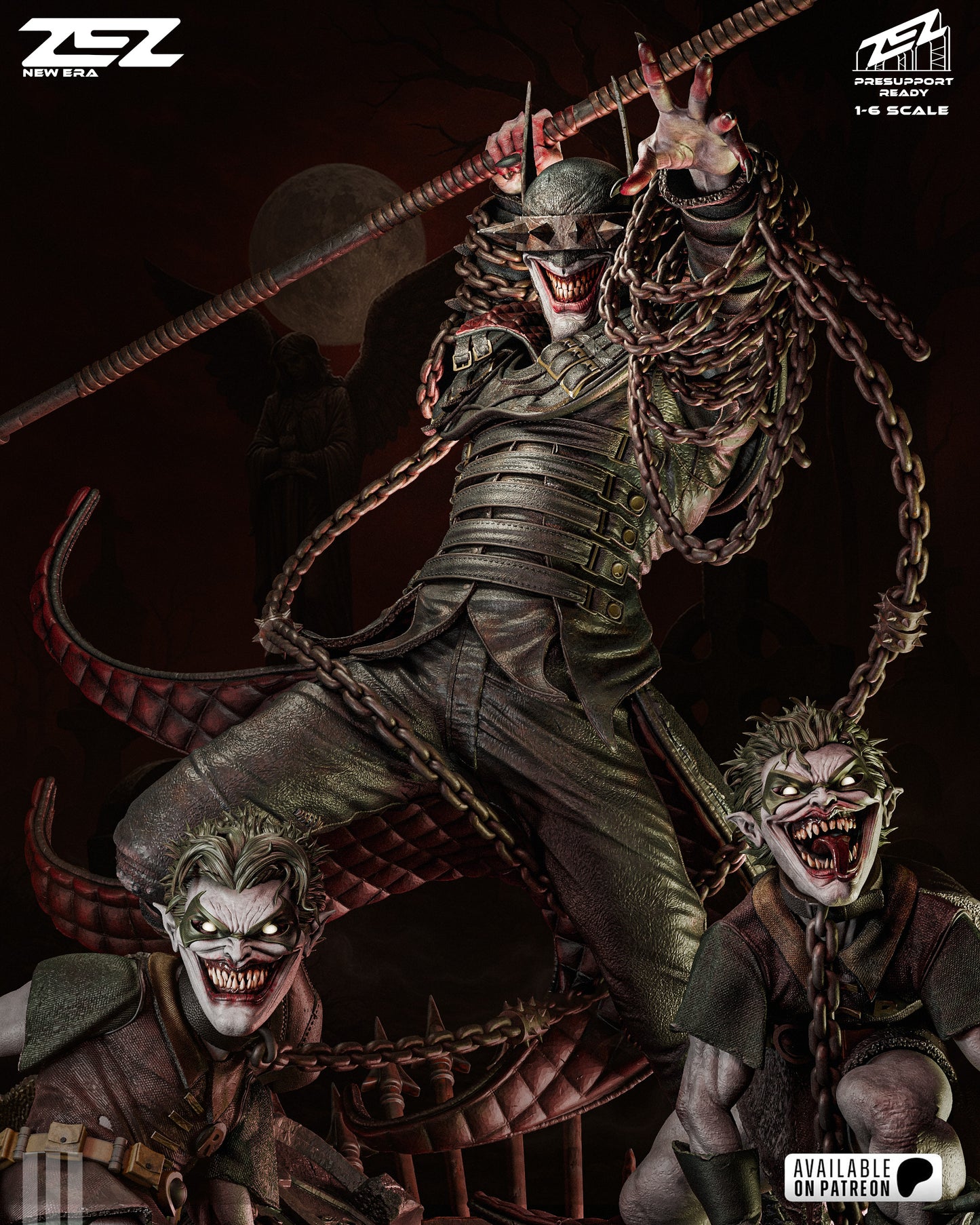 Batman Who Laughs Statue