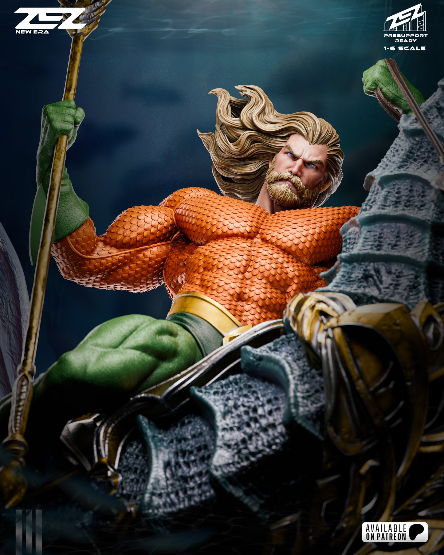 Aquaman Statue