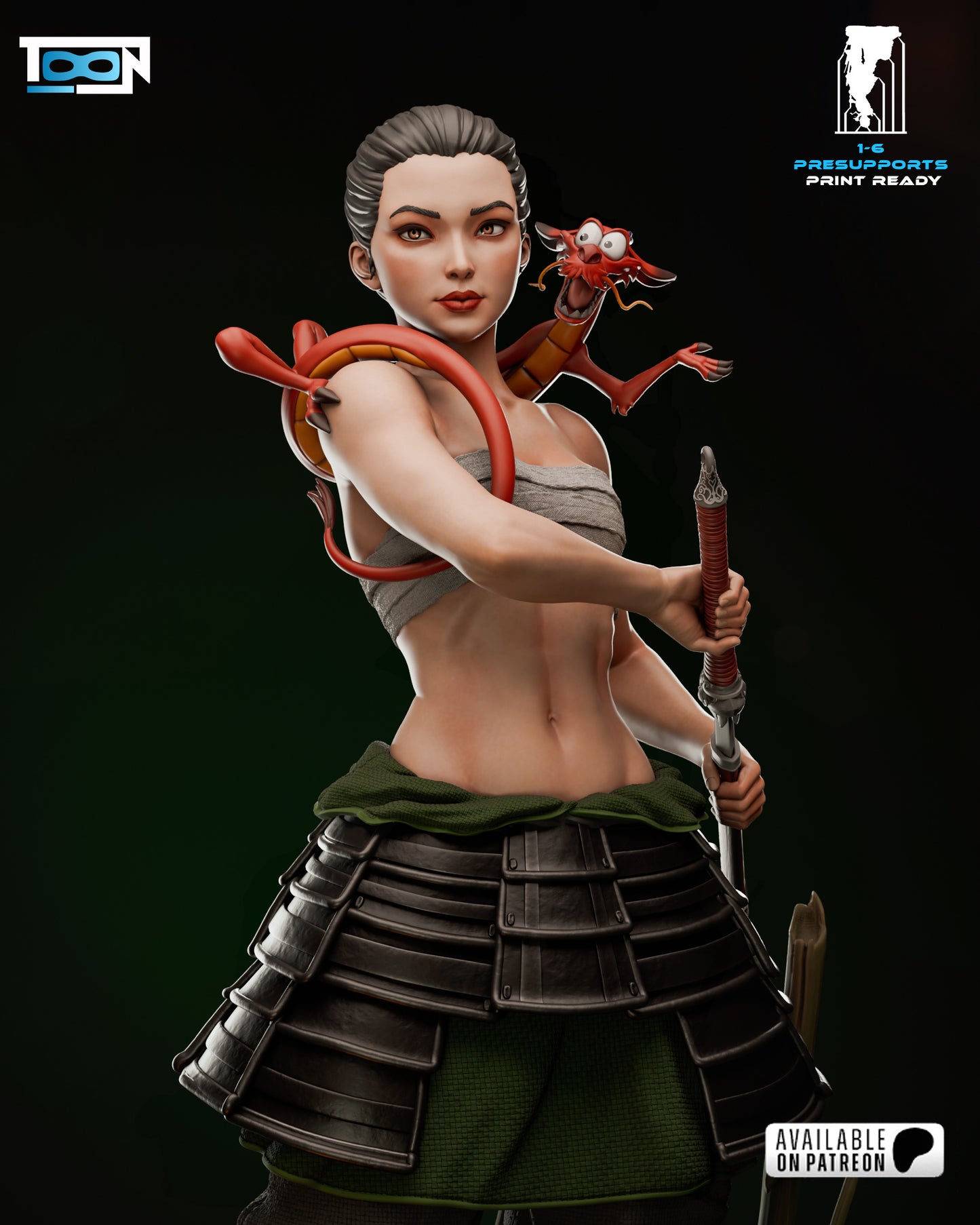 Mulan Statue