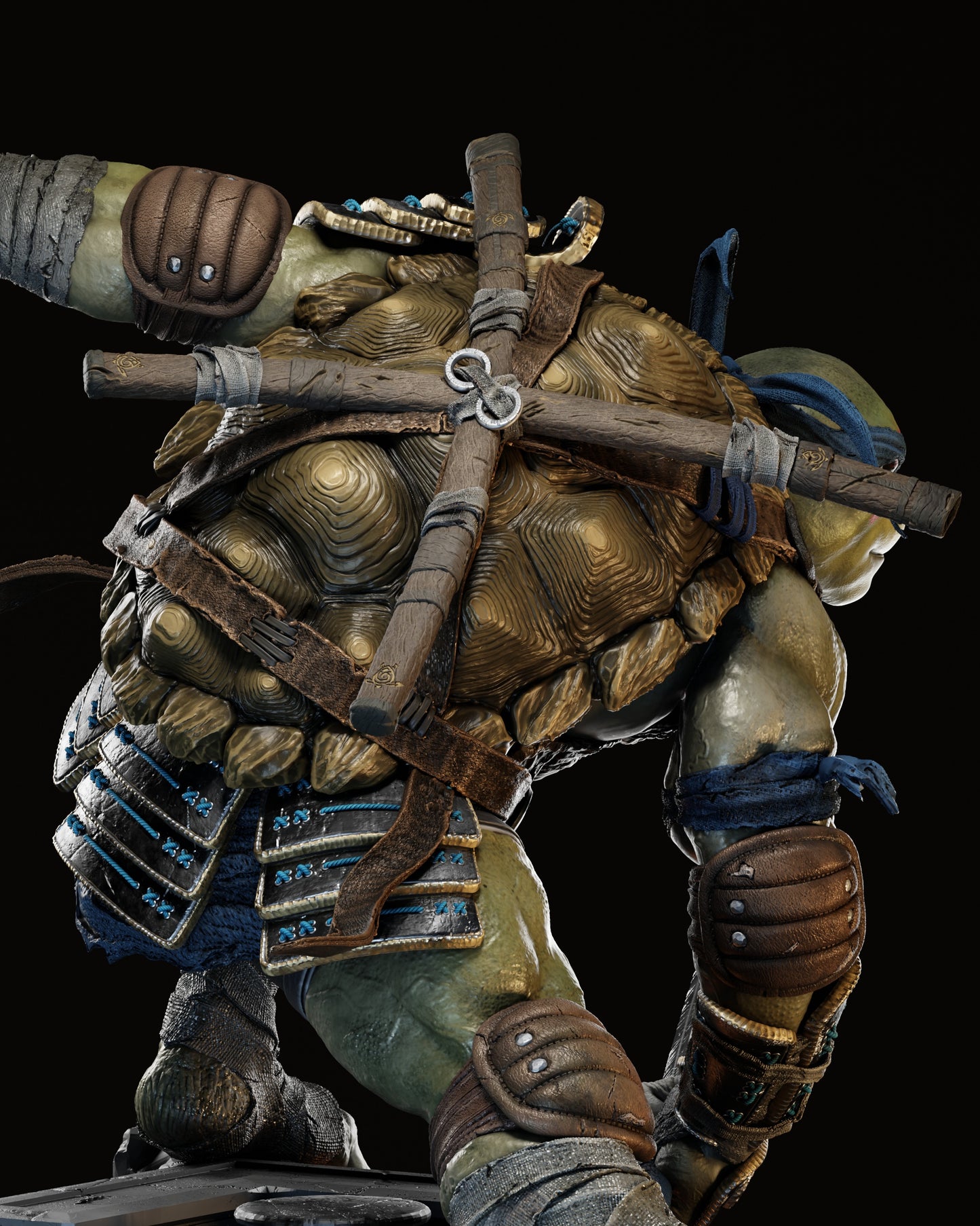 Leonardo Statue