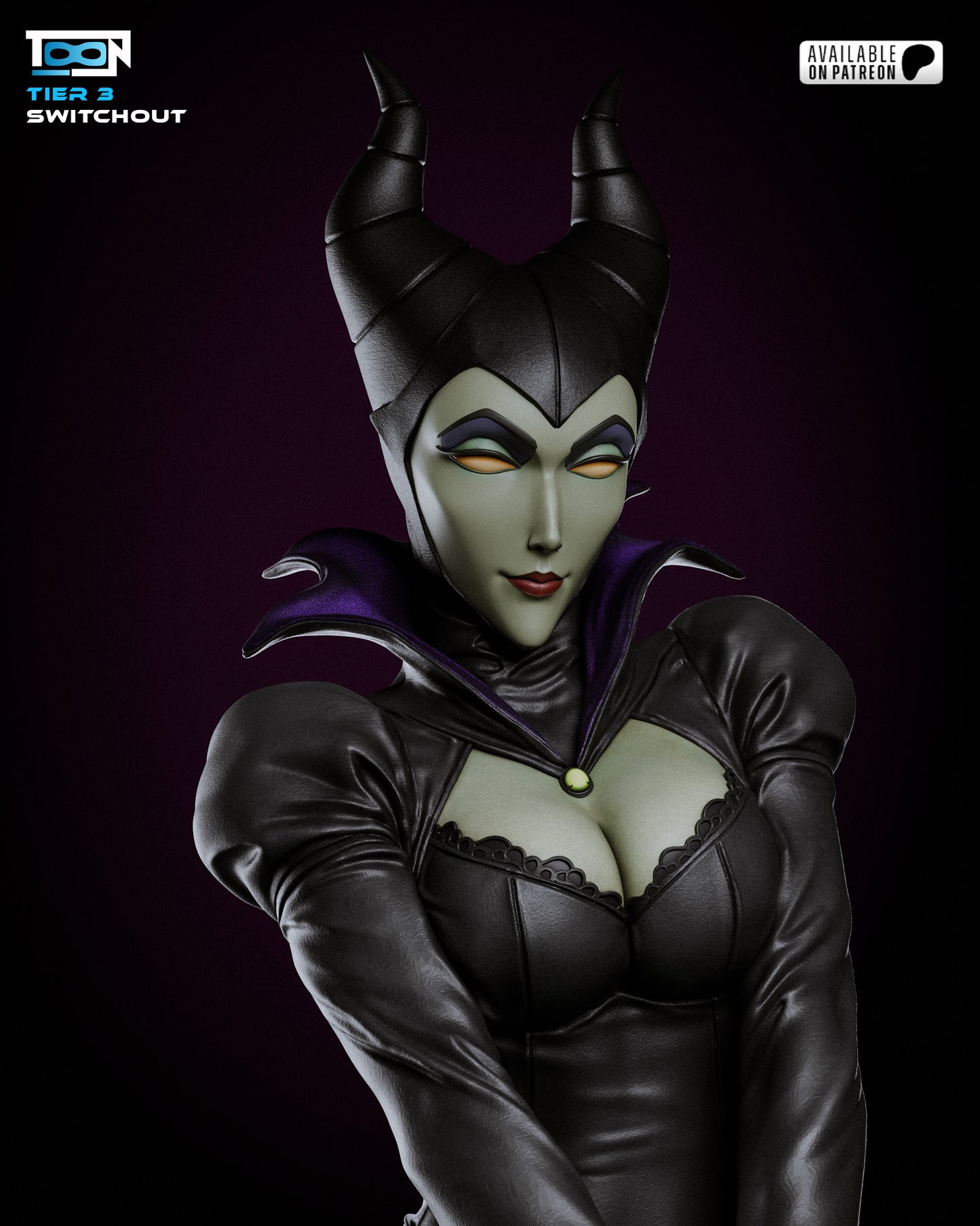 Maleficent Statue
