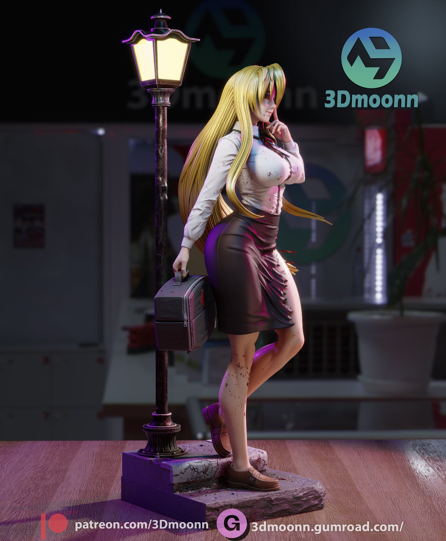 Shizuka Marikawa Statue