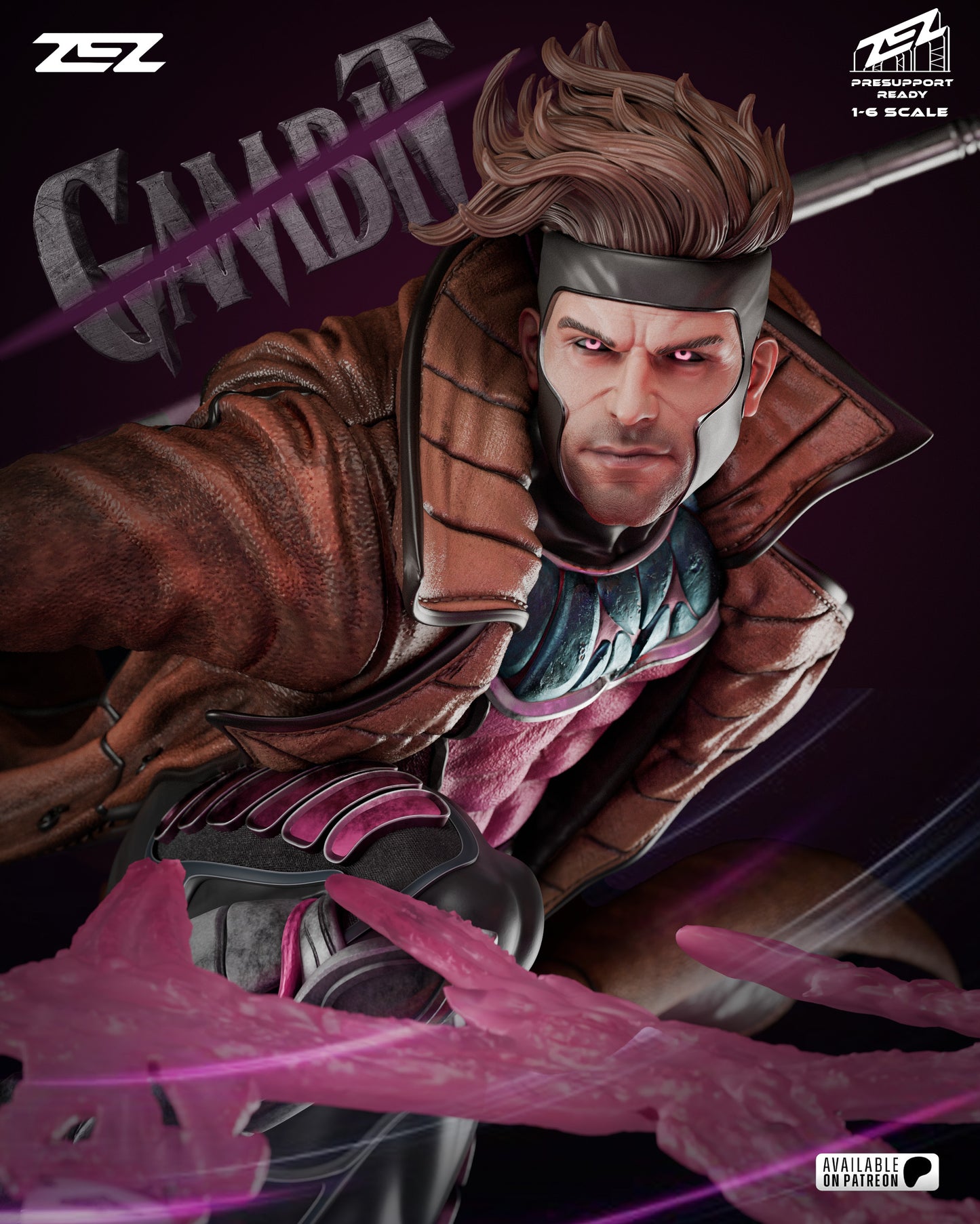 Gambit Statue